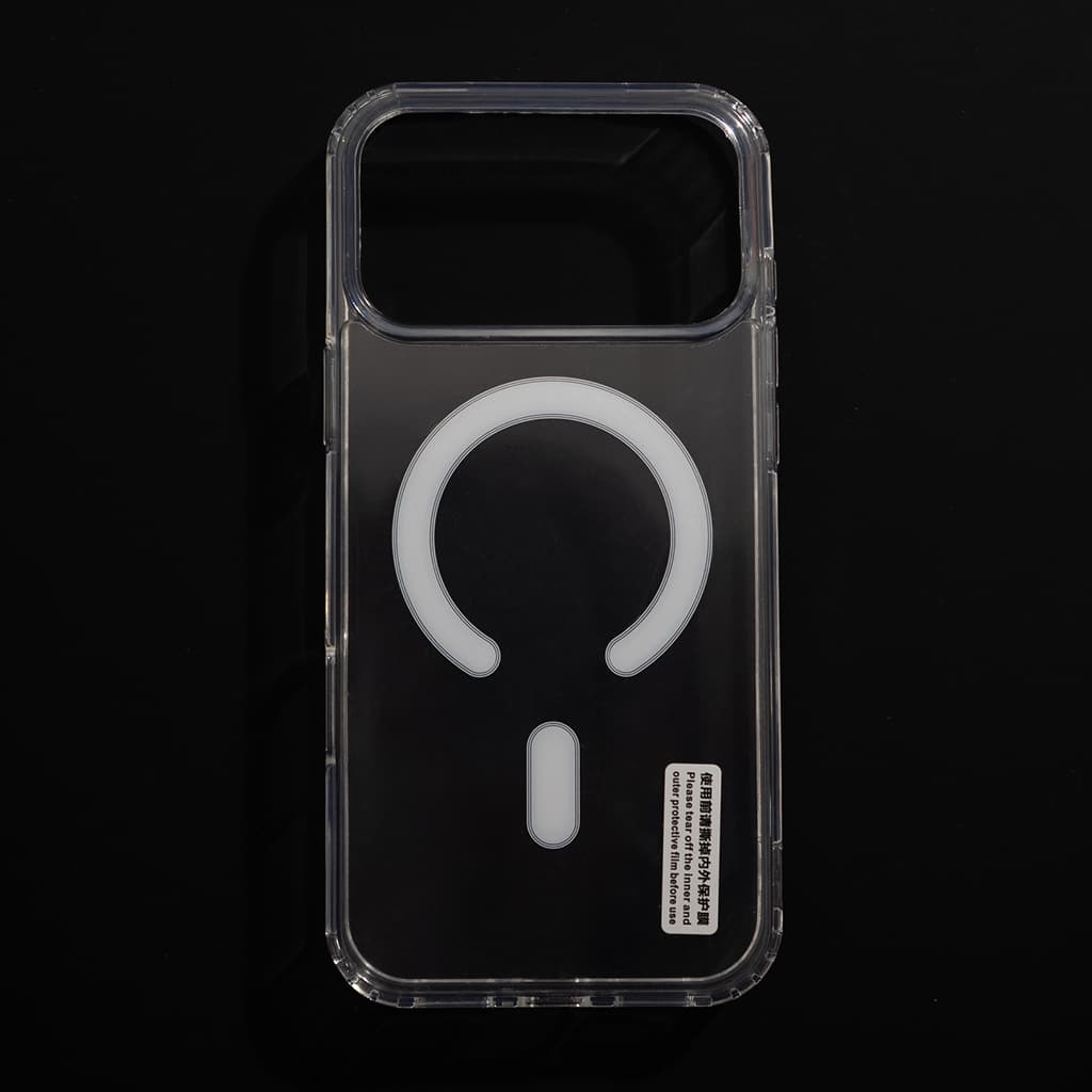 Захисний чохол-накладка Cosmic Acrylic MagSafe HQ для Apple iPhone 17 Pro Transparent (Acrili17pClear)