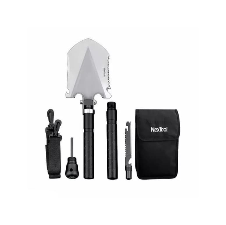 Саперна лопата Nextool Small 14в1 нержавіюча сталь Black (NE20013)