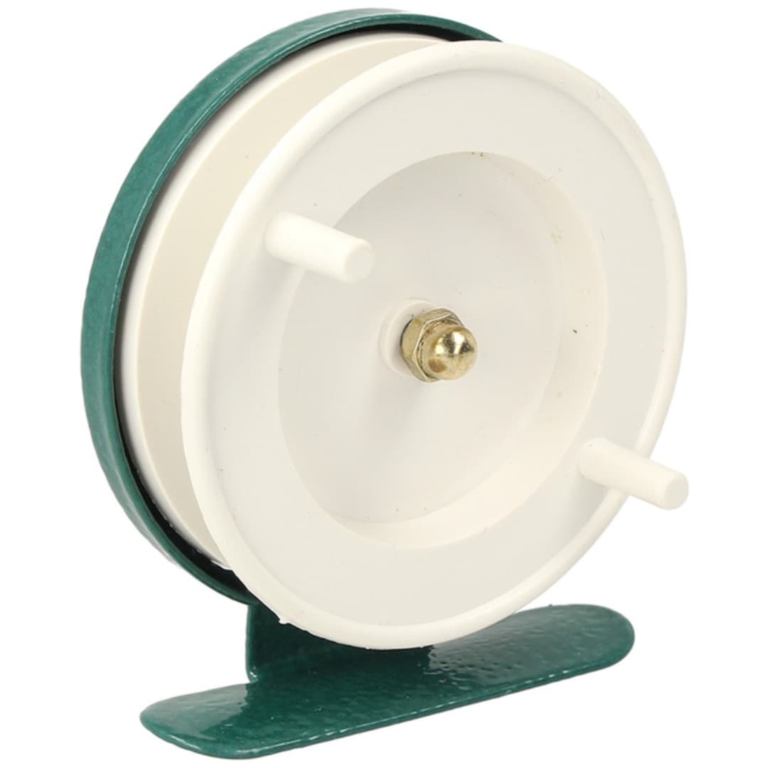 Рибальська інерційна котушка Gladiator 701 метал White-Green (GL5774)