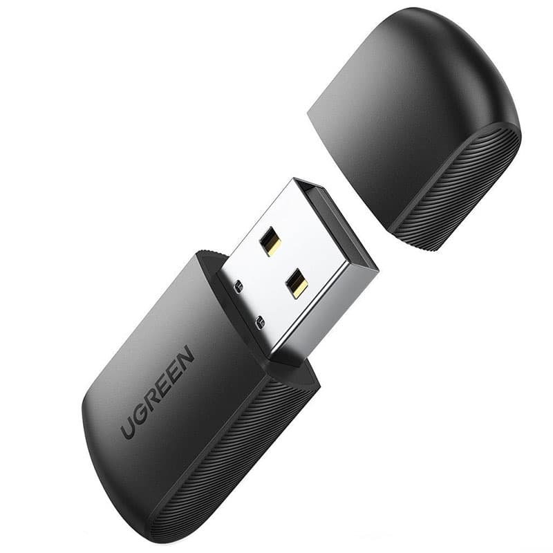 WI-FI-адаптер UGREEN CM448 AC650 11ac Dual-Band Wireless USB 5G/2.4G Adapter Black (20204)