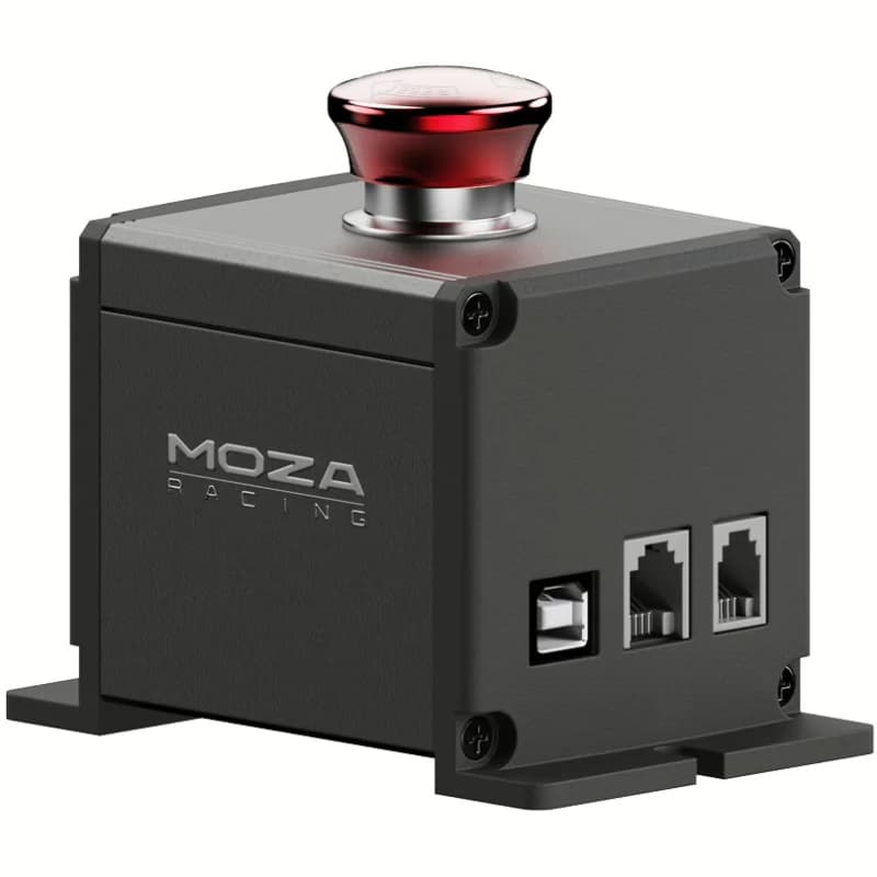 Кнопка аварійного відключення для ігрового керма MOZA Racing E-Stop Switch Black (RS063_Moza)
