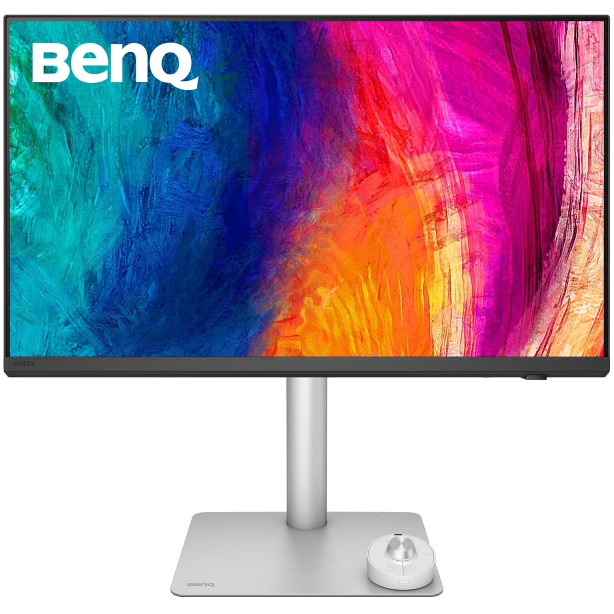 Монітор BenQ PD2730S 27" IPS 5K HDMI DP Type-C USB-hub HAS Pivot колонки White (9H.LN7LA.TBE)
