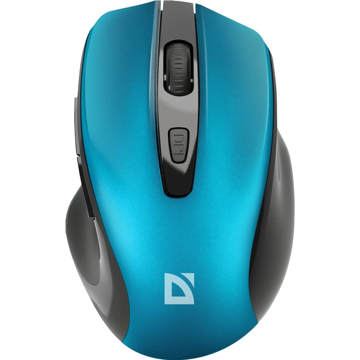 Бездротова безшумна миша Defender Prime MB-053 6 кн 1600 dpi Turquoise (52054)