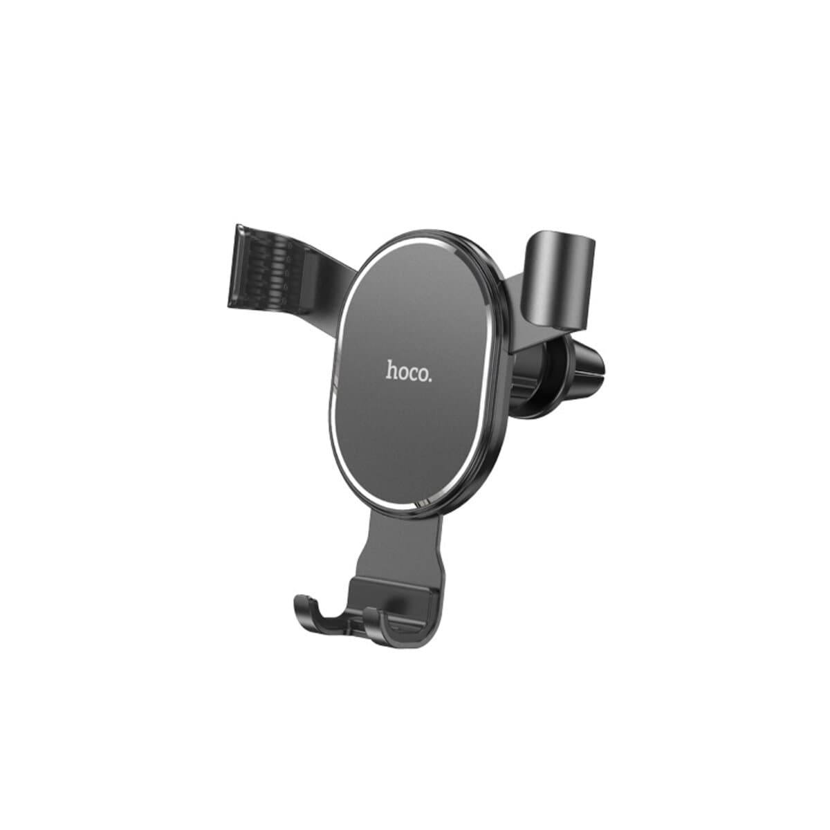 Автомобильный держатель автодержатель HOCO CA56 Plus Armor metal gravity car holder Black
