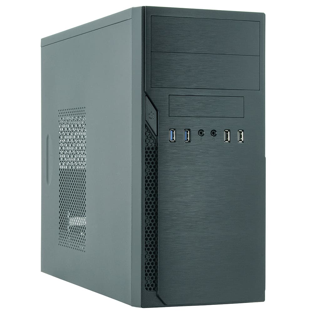 Корпус для комп'ютера Chieftec ELOX mATX без БЖ Black (HO-12B-OP)