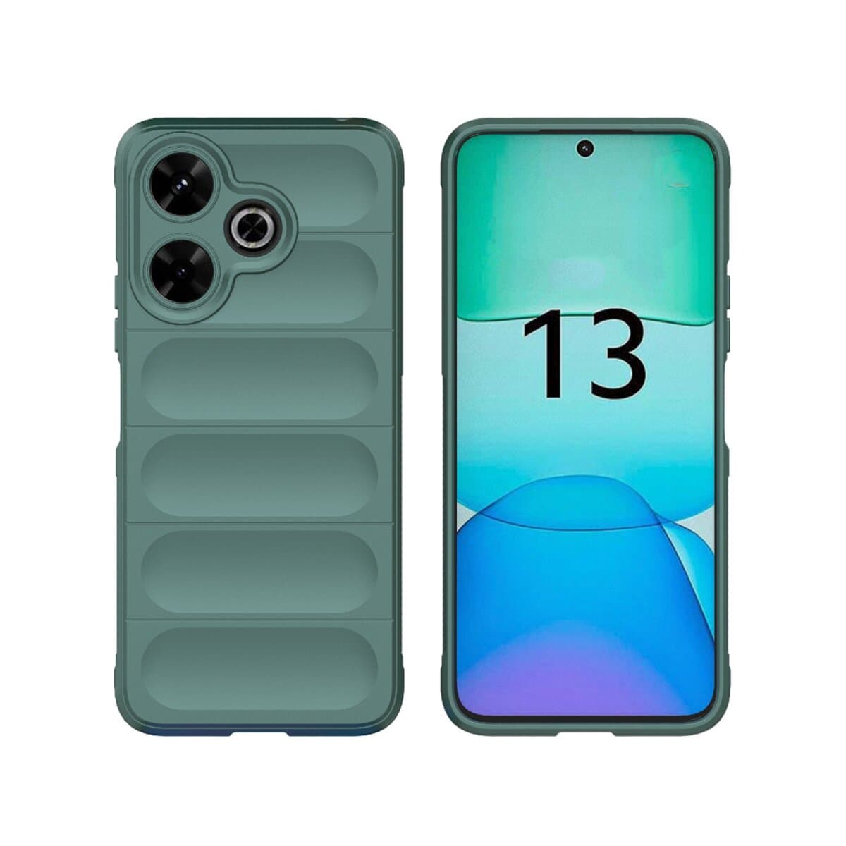 Захисний чохол-накладка Cosmic Magic Shield для Xiaomi Redmi 13 4G Dark Green (MagicShXi134GGreen)