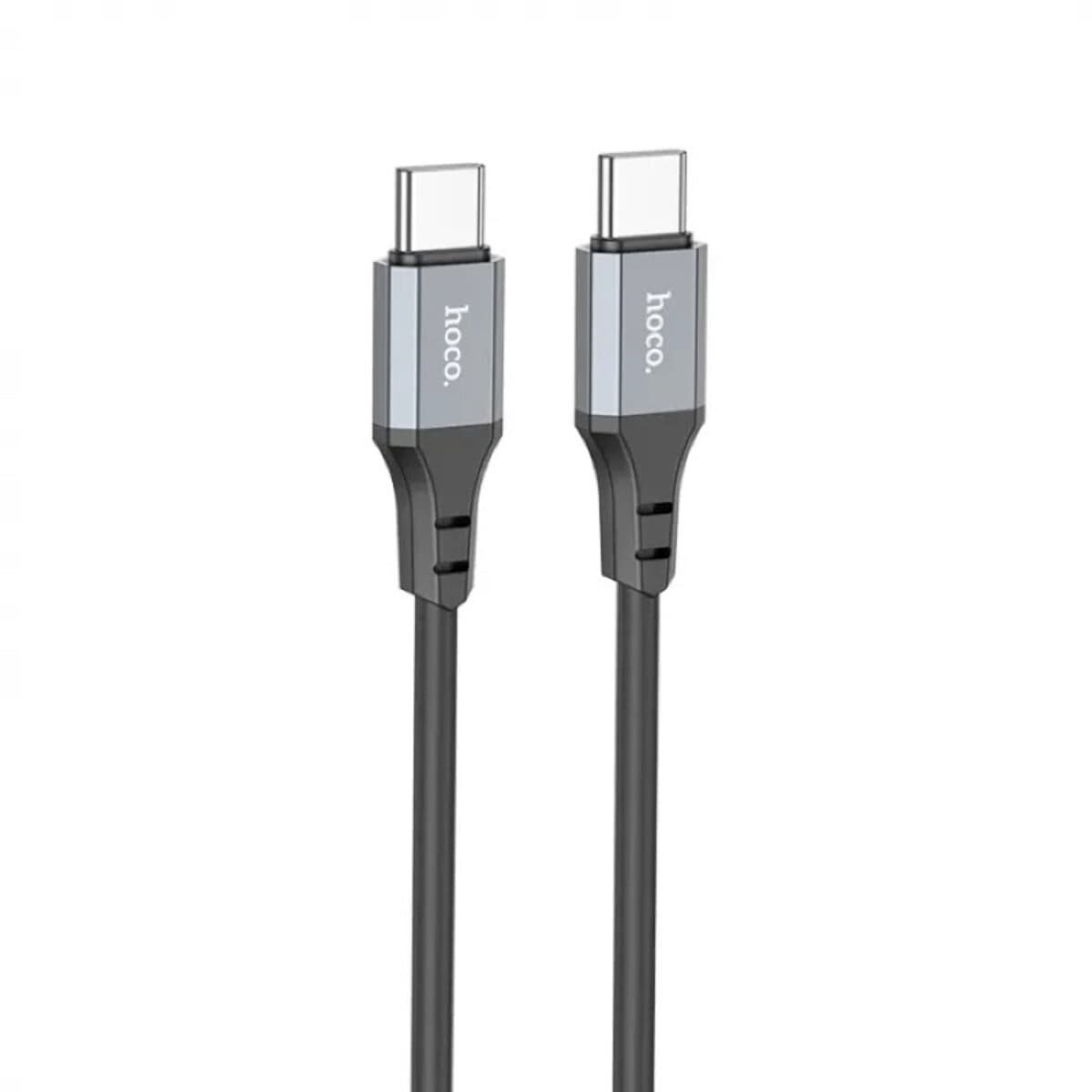 Кабель HOCO X92 Honest Type-C to Type-C 60W silicone charging data cable 3м 3А Black