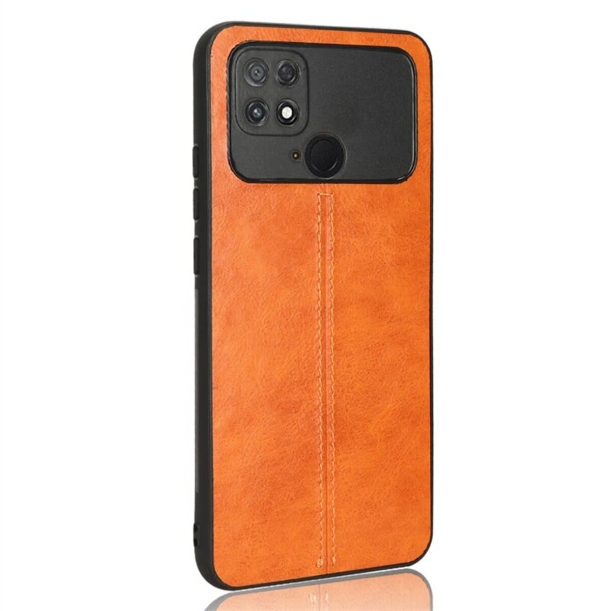 Защитный чехол-накладка Cosmiс Leather Case for Poco C40 Orange (CoLeathPocoC40Orange)