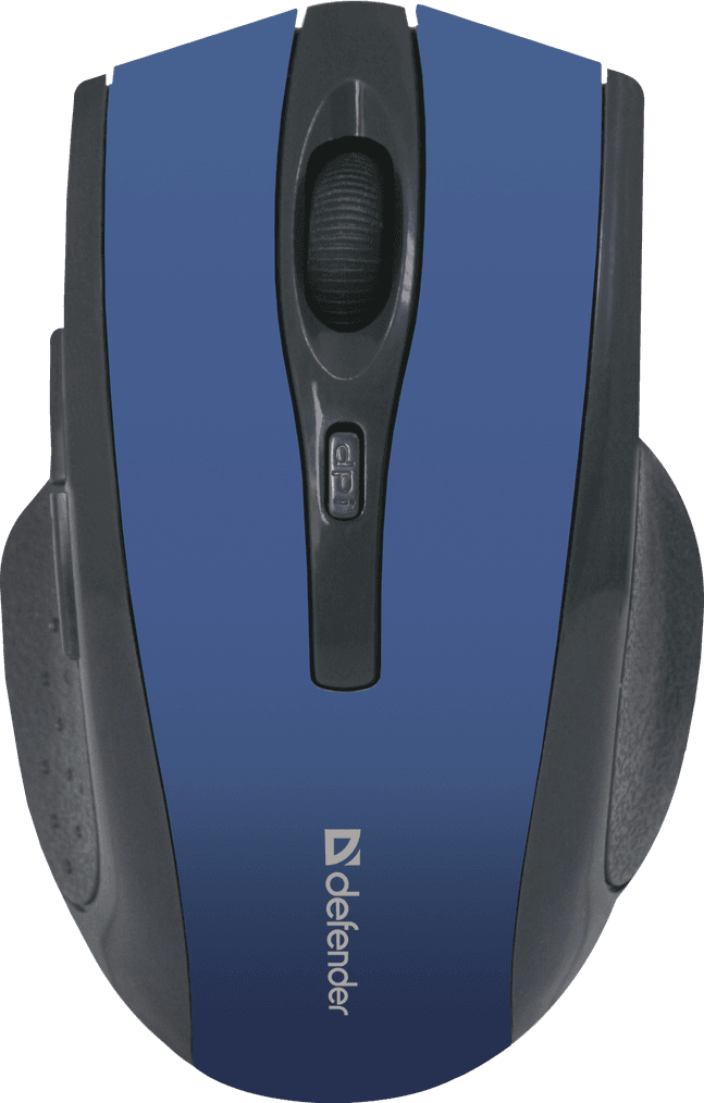 Беспроводная мышка Defender Accura MM-665 USB 6 кН 1200 dpi Blue (52667)