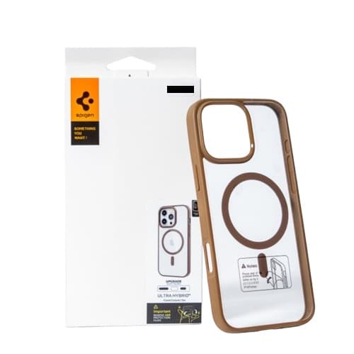 Захисний чохол-накладка Spigen AAA Magnetic Color для Apple iPhone 16 Brown (SPGMGCOL16Brown)