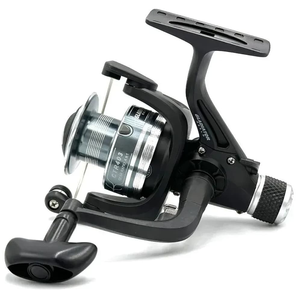 Рибальська безінерційна котушка GLADIATOR CTR 4000 6+1 Black (GL7139)
