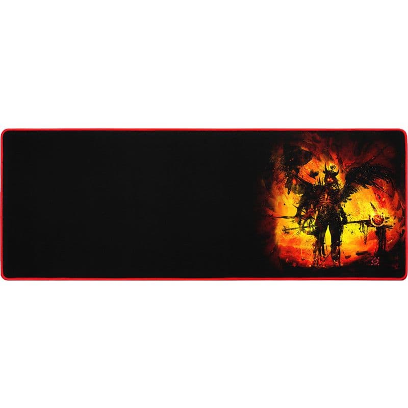 Ігрова поверхня килимок для мишки Defender Warrior 820х300х3mm Black (50563)