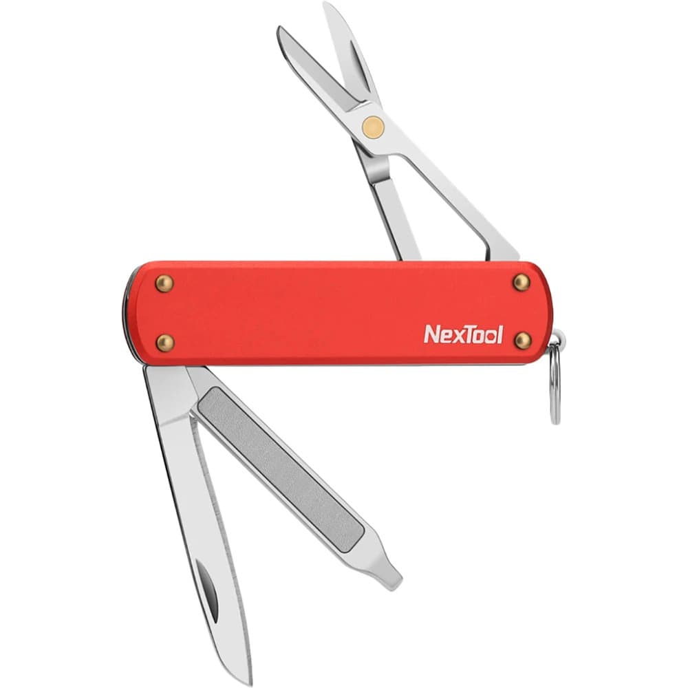 Кишеньковий мультитул NEXTOOL Multi-function knife ABS+сталь Red (NE0142)