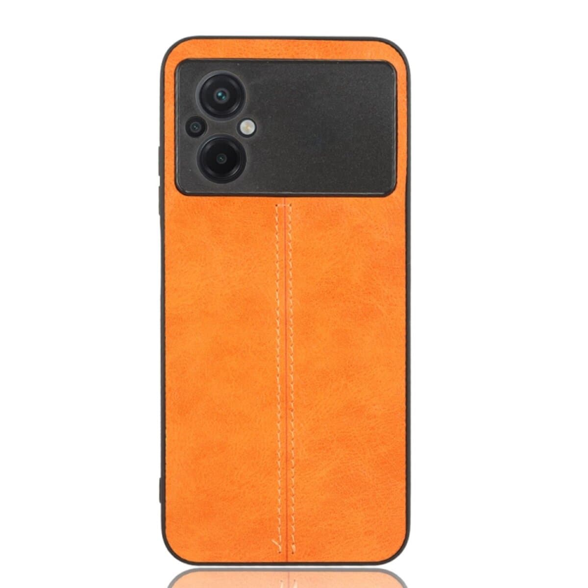 Захисний чохол-накладка Cosmiс Leather Case для Poco M5/M5 5G Orange (CoLeathPocoM5Orange)