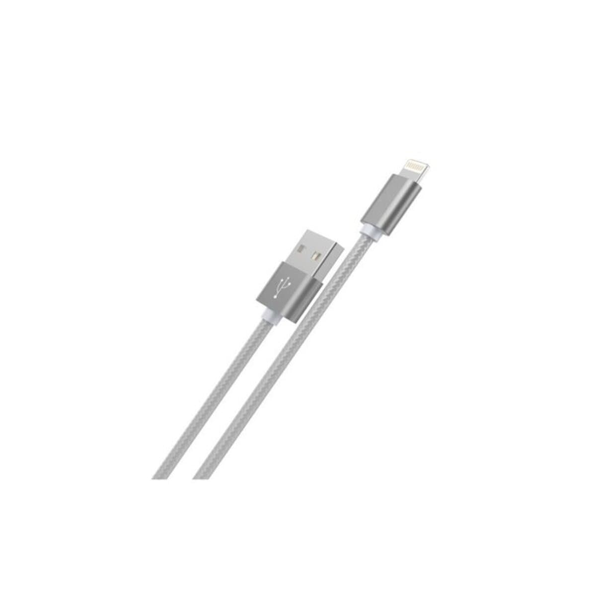 Кабель HOCO X2 USB to Lightning 2.4A 1m nylon aluminum connectors Tarnish