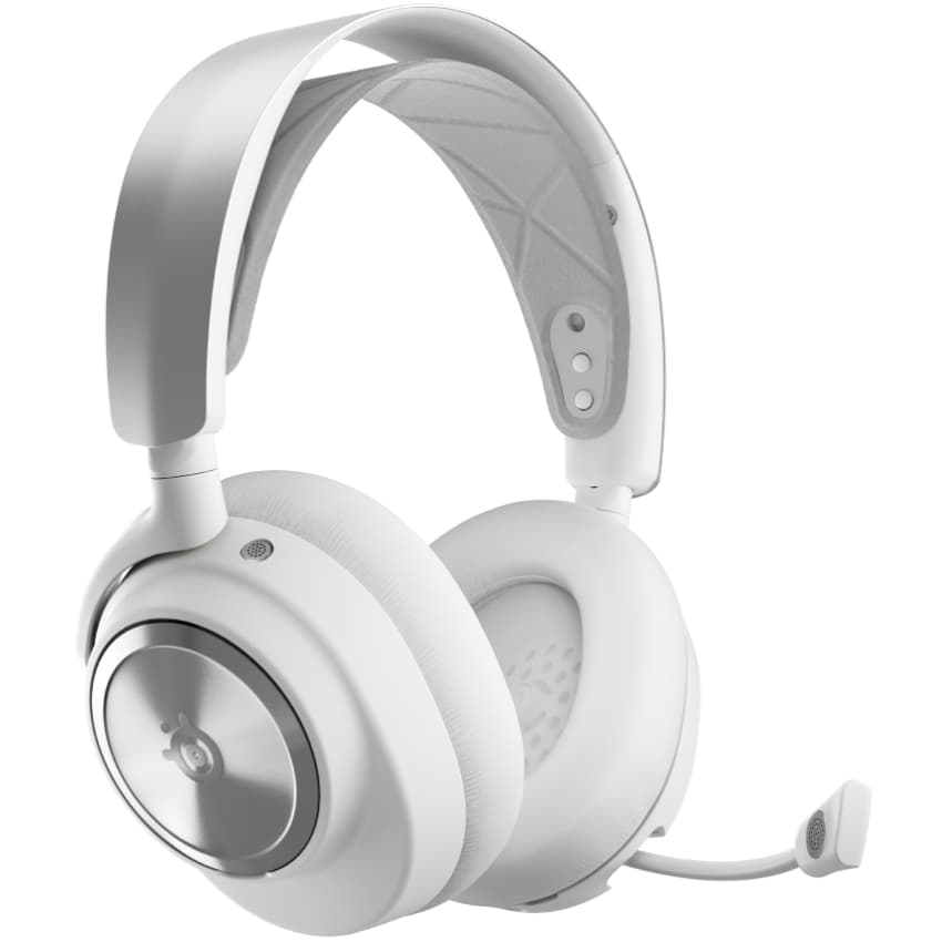 Бездротові ігрові навушники SteelSeries Arctis Nova Pro Wireles X XBOX PC PS SW MAC MOB White (61525)