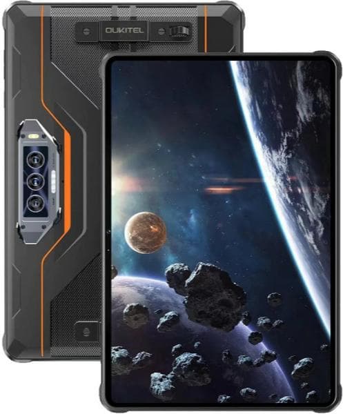 Планшет Oukitel RT8 11" FHD+ 6GB 256GB G99 20000mAh 48+32Мп IP69K LTE IPS Android 1920x1200 Black-Orange