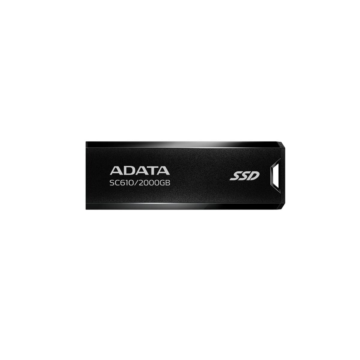 Зовнішній твердотільний накопичувач SSD ADATA SC610 2TB USB 3.2 550/500Mb/s Black (SC610-2000G-CBK/RD)