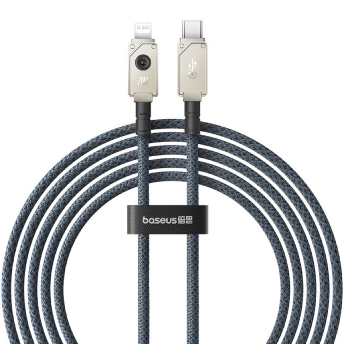 Кабель Baseus Unbreakable Series Fast Charging Data Cable Type-C to Lightning 20W 2m Stellar White (P10355803221-01)