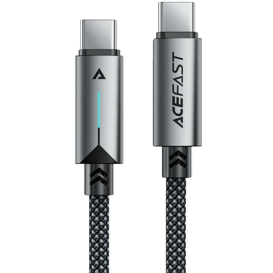 Кабель Acefast C19-03 USB 2.0 Type-C to Type-C M-M 1.2 м 60W Black