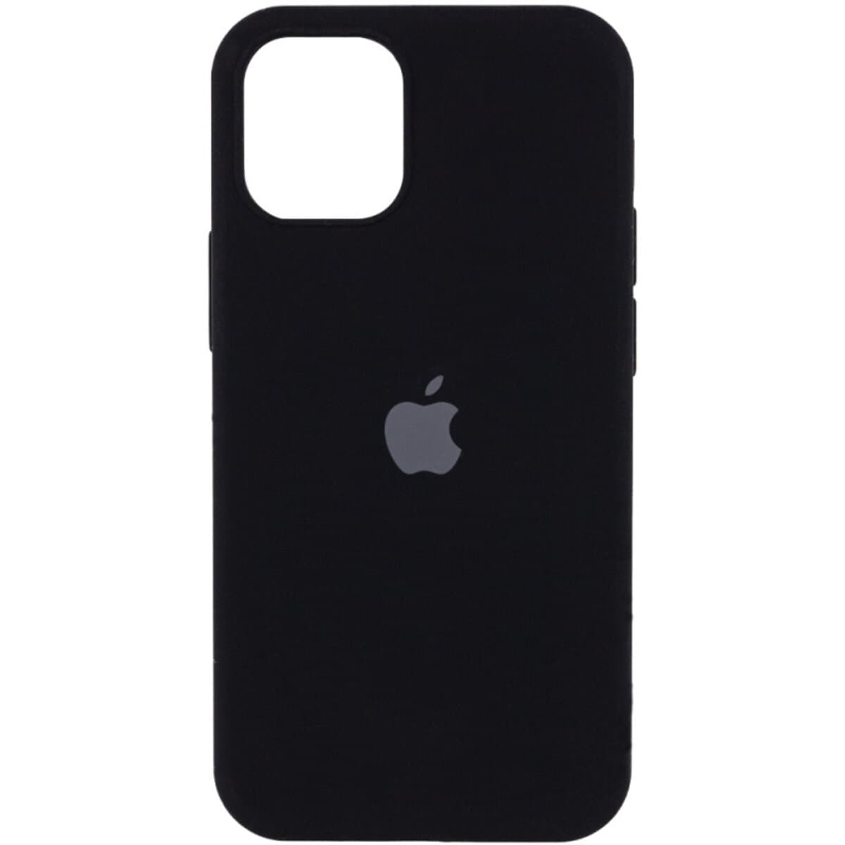 Защитный чехол-накладка Silicone Full Case AA Open Cam для Apple iPhone 15 Pro Black (FullOpeAAi15P-14)