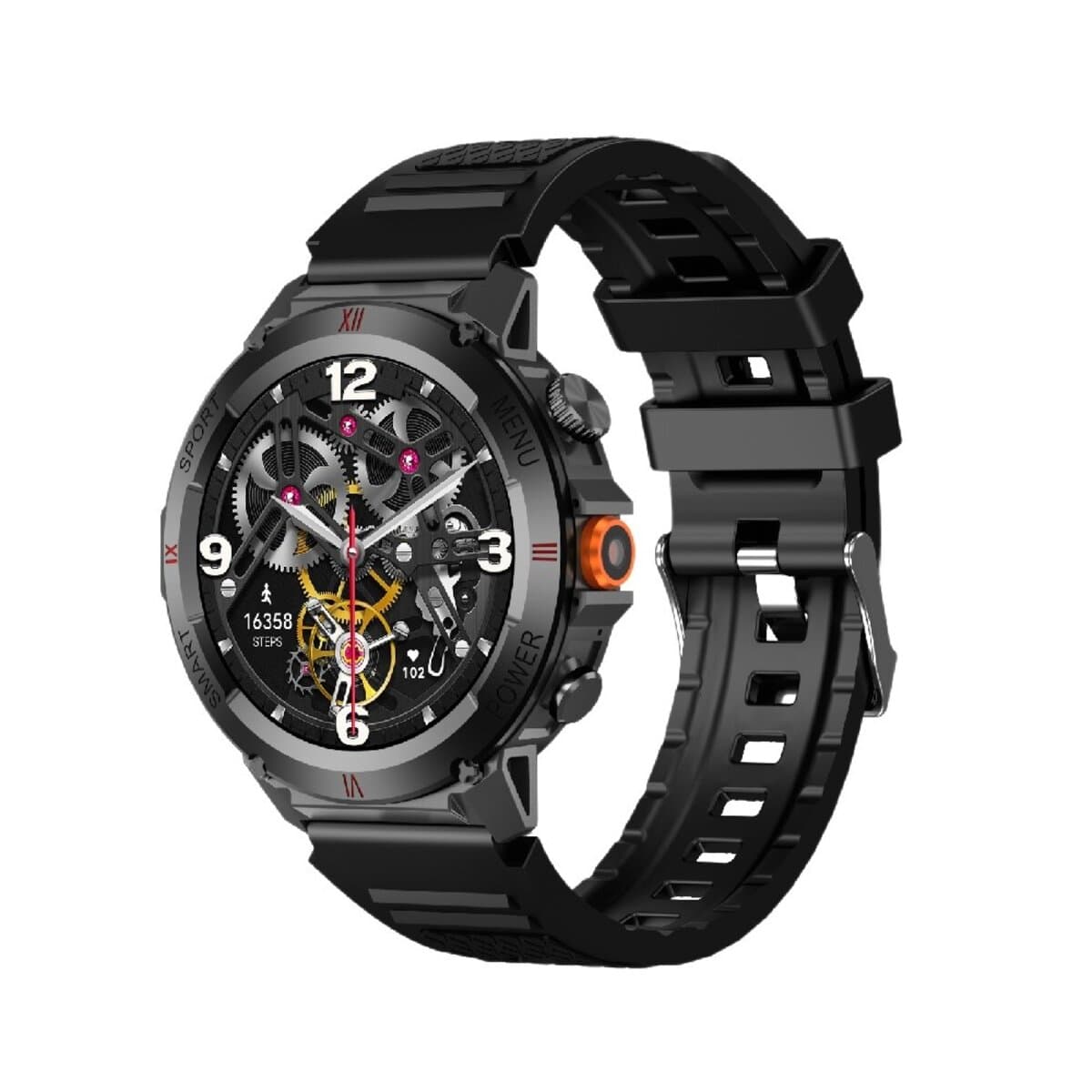 Смарт-годинник IWO X22 IP68 BT5.3 330mAh 1.46'' Smoky Grey (IWOX22SGR)