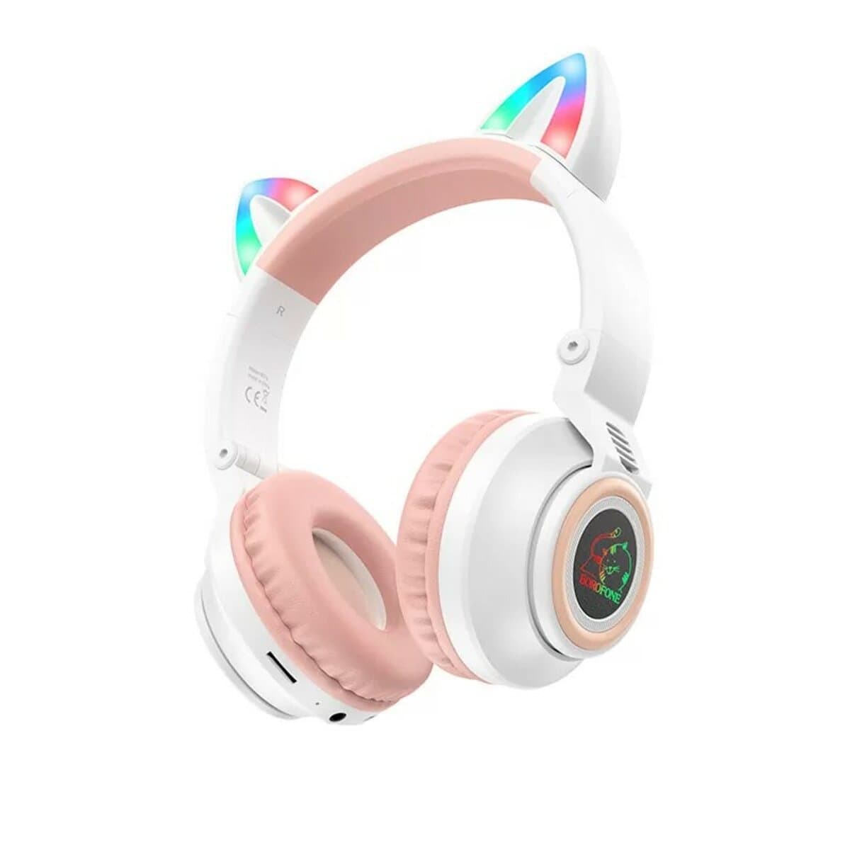 Беспроводные наушники BOROFONE BO18 Cat ear BT5.0 400mAh White (BO18W)