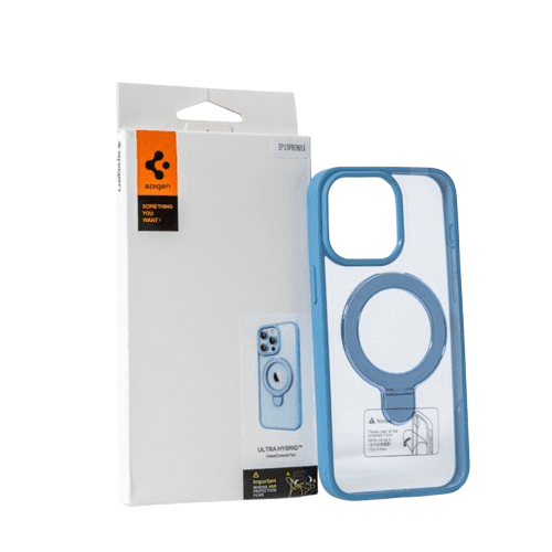 Захисний чохол-накладка Spigen AAA Magnetic Ring для Apple iPhone 13 Light Blue (SPGMGRING13Light)