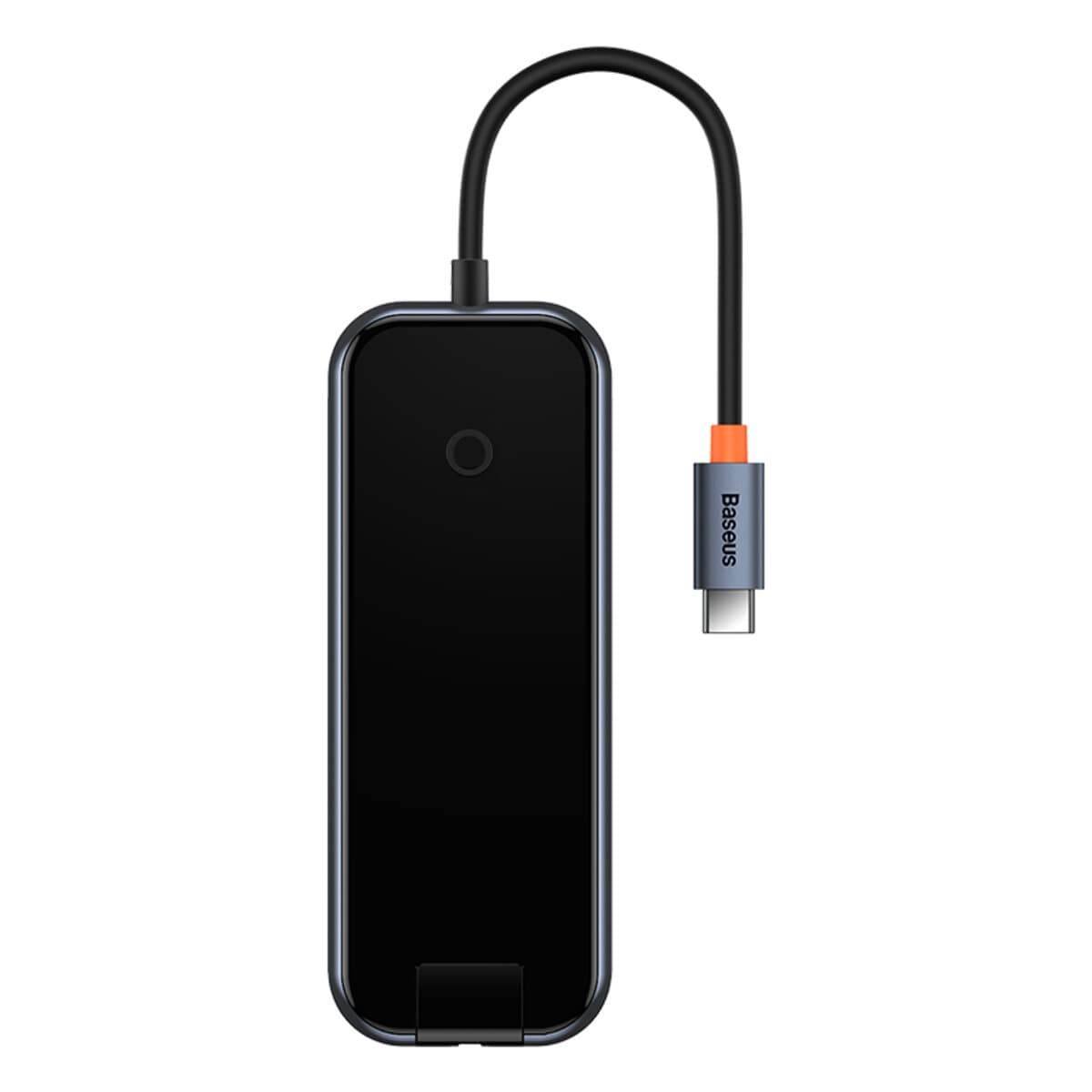 USB-хаб Baseus AcmeJoy 8-Port Type-C HUB Adapter Type-C to HDMIx1+USB3.0x2+USB2.0x1+Type-C PD Datax1+RJ45x1+SD/TFx Black (WKJZ010613)