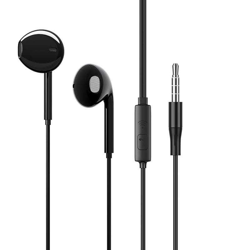 Дротові навушники з мікрофоном BOROFONE BM54 3.5mm 1.2m Black
