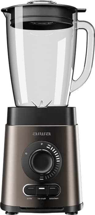 Стаціонарний блендер AIWA Saberu 1800 1800W 2 швидкості TURBO чаша для змішування 800мл Brown (ATB1800)