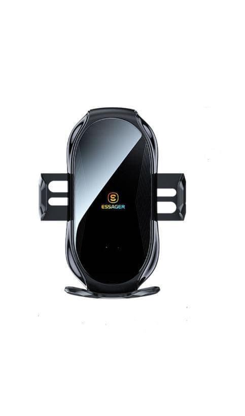 Тримач для телефону автотримач Essager Premium Electric Phone Wireless Charger Bracket black (EZJCFK-ZP01)