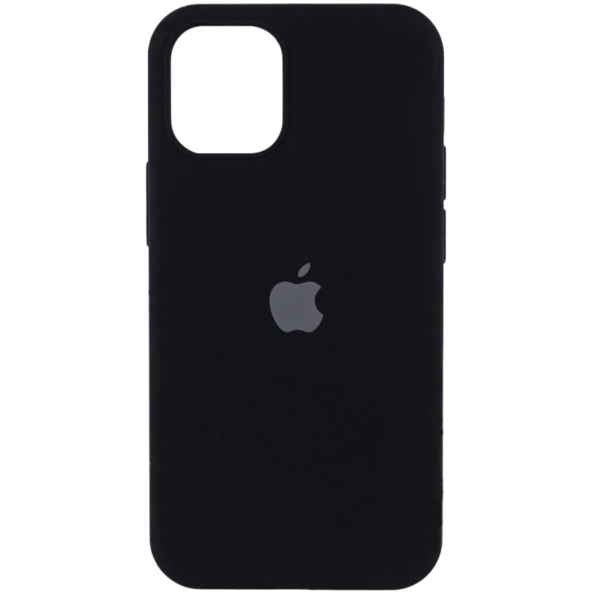Защитный чехол-накладка Silicone Full Case AA Open Cam для Apple iPhone 13 Pro Black (FullOpeAAi13P-14)