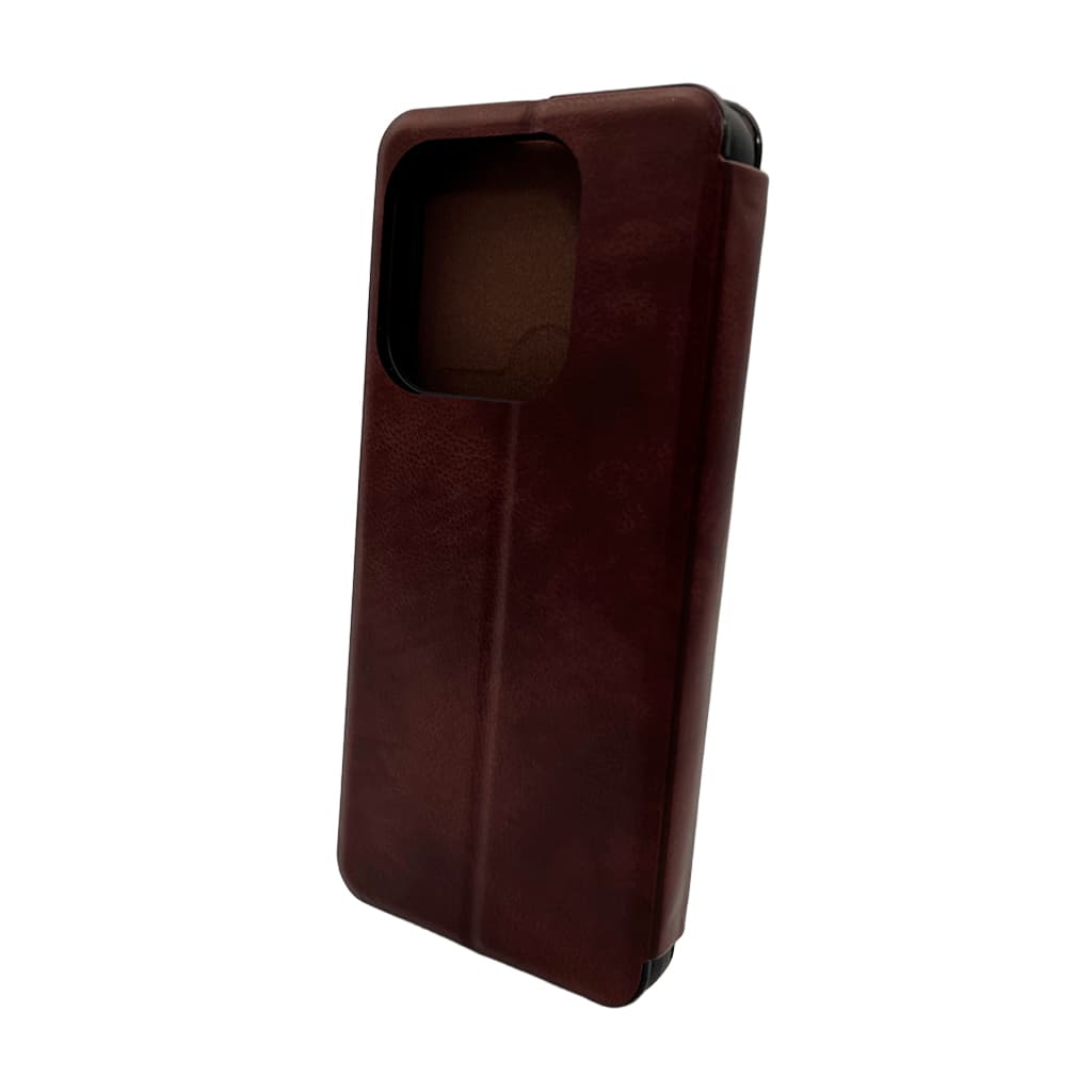 Захисний чохол-книжка Leather Premium для Xiaomi Redmi 15C (Europe version) Red (LPRRm15CRed)