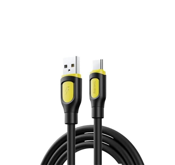 Кабель REMAX Ruinay Series RC-C113 2.4A 1m Fast Charging Data Cable USB to Type-C Black