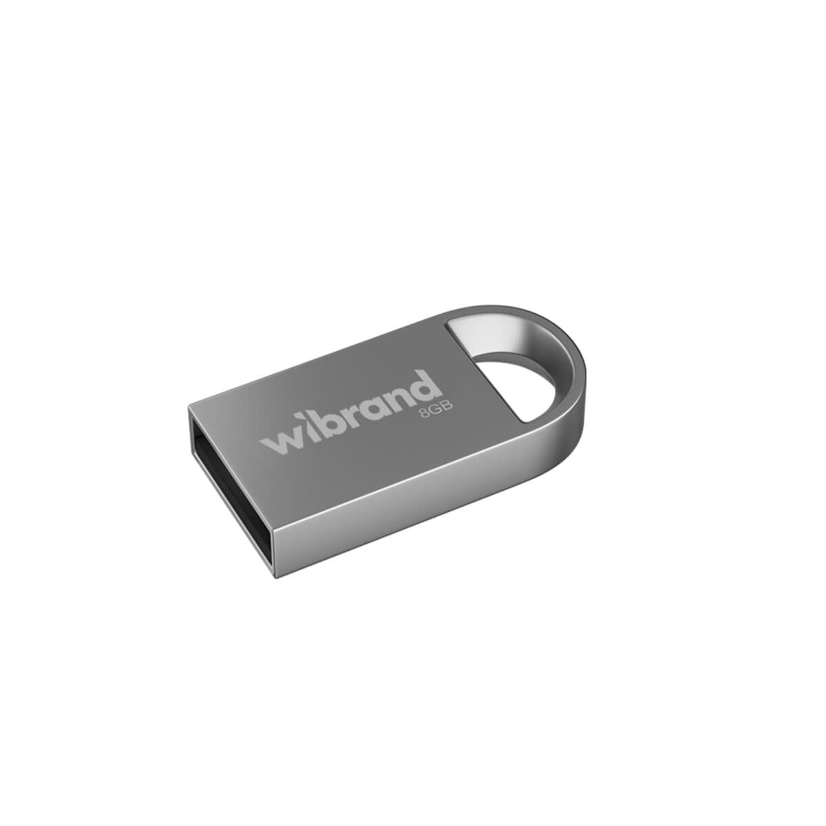 Флеш память флешка Wibrand Lynx 8Gb USB 2.0 Silver (WI2.0/LY8M2S)