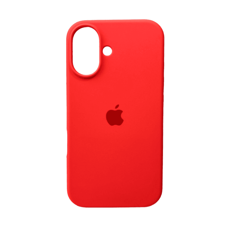 Захисний чохол-накладка Silicone Full Case AA Open Cam для Apple iPhone 16 Peach (FullOpeAAi16-18)