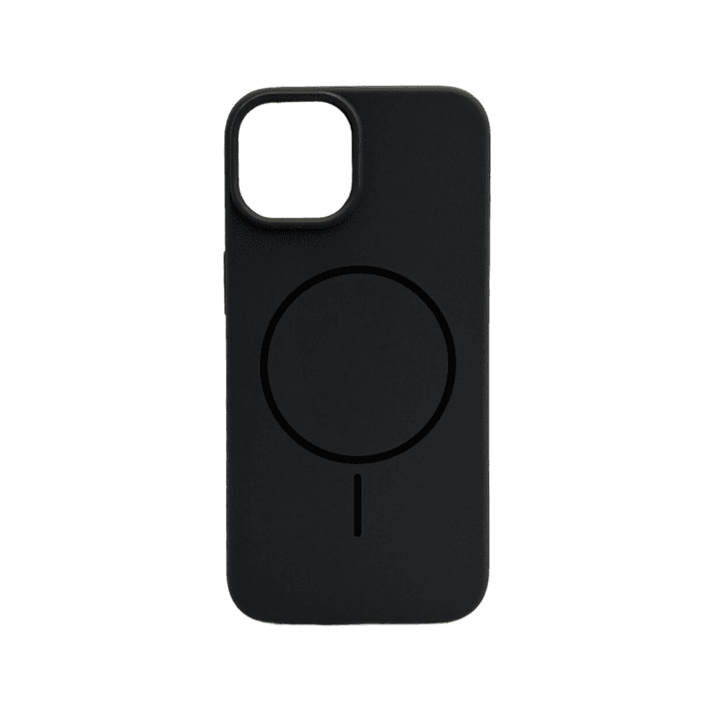 Защитный чехол-накладка Cosmic Silicone Case Magnetic для Apple iPhone 15 Dark Grey (SilMag15-15)