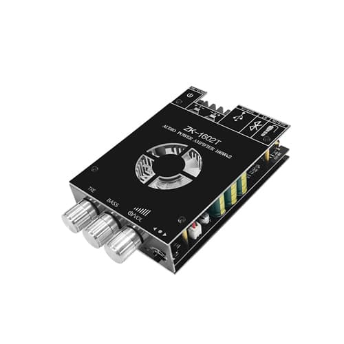 Аудіо підсилювач потужності звуку ZK-1602T TD5182A HiFi 2x160Вт Bluetooth 5.0 Black (1026348)