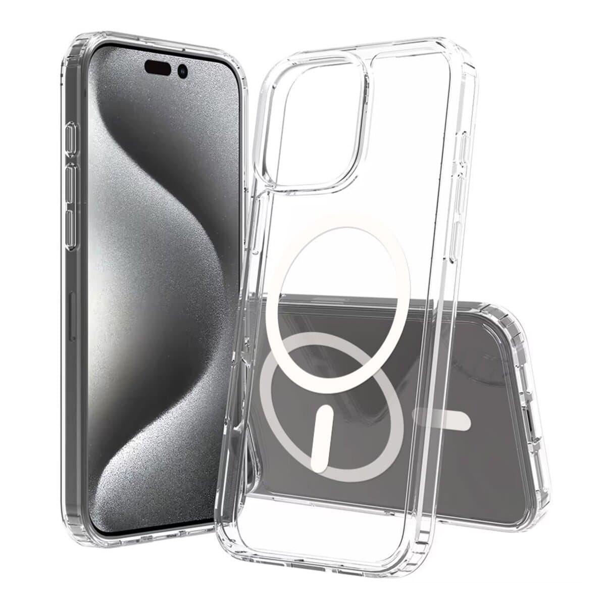 Захисний чохол-накладка Cosmic Acrylic MagSafe HQ для Apple iPhone 16 Transparent (Acrili16Clear)