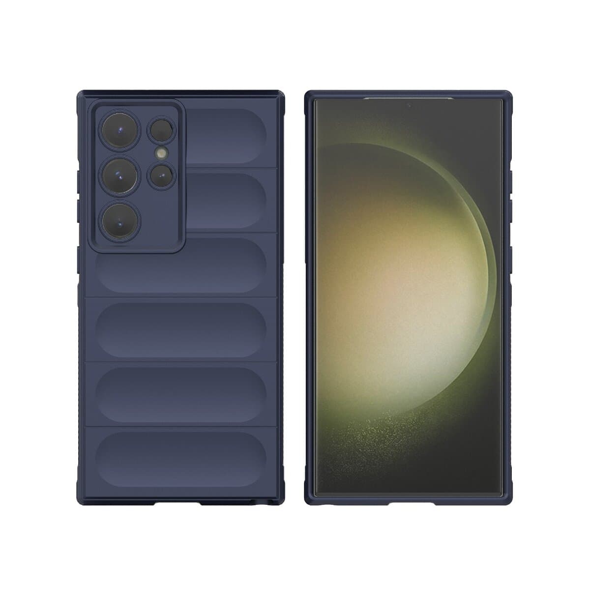 Защитный чехол-накладка Cosmic Magic Shield для Samsung Galaxy S24 Ultra Sapphire (MagicShSAS24USapphire)