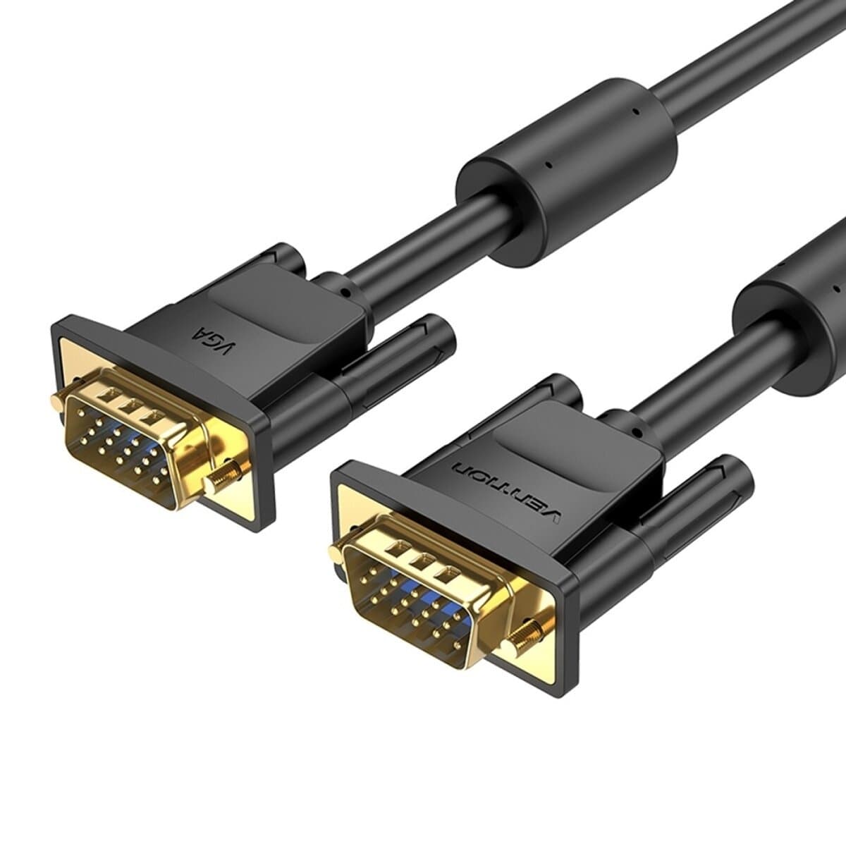 Кабель Vention VGA to VGA 1.5m 1080Р Black (DAEBG)