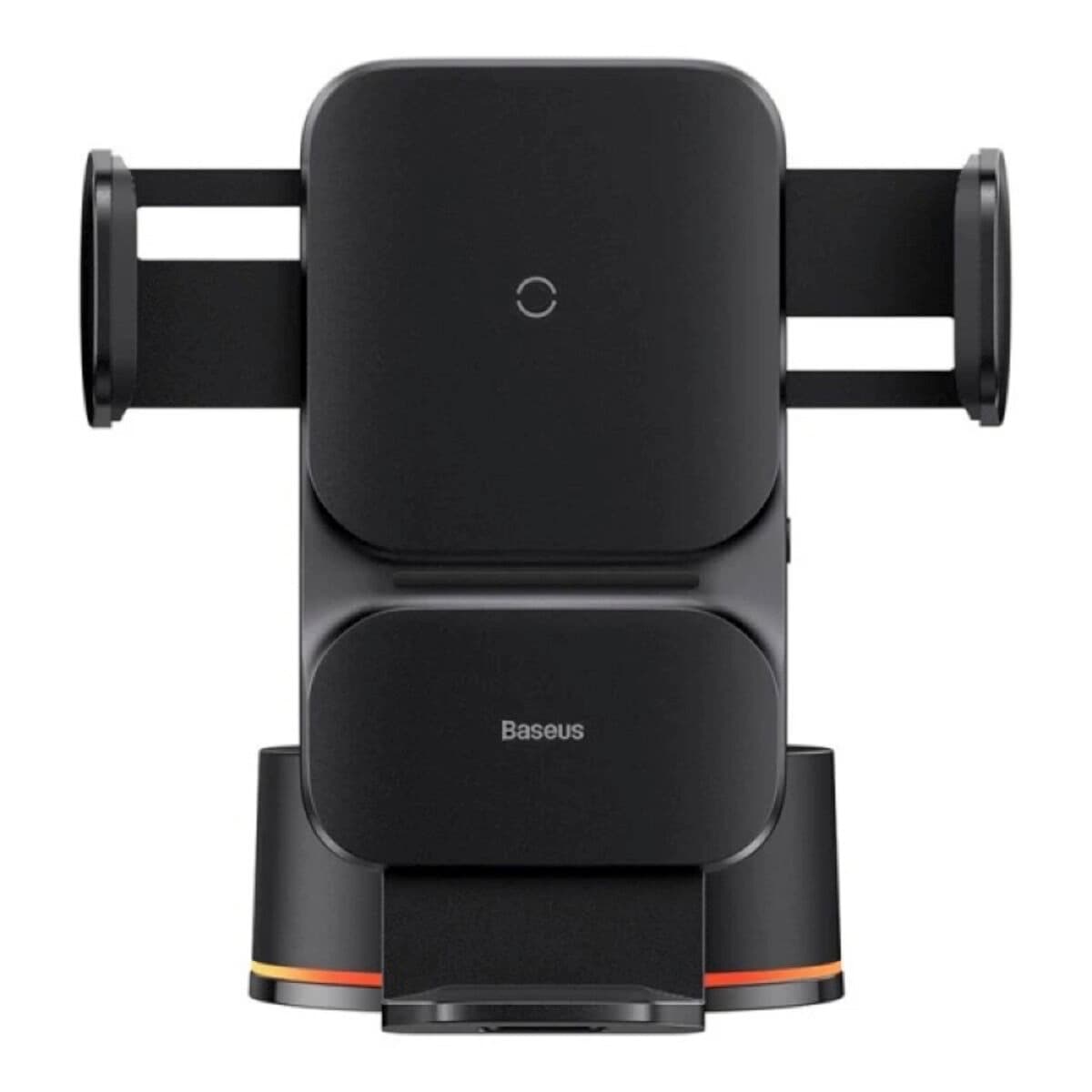 Держатель для телефона автодержатель с беспроводной зарядкой Baseus Wisdom Auto Alignment Car Mount Wireless Charger QI 15W Suction base Black (CGZX000101)