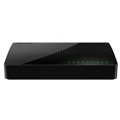 Комутатор TENDA SG108 8 портів 10/100/1000 BaseT desktop Black
