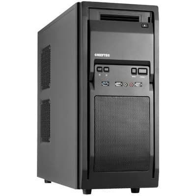 Корпус для комп'ютера Chieftec LIBRA LF-02B-OP ATX без БЖ Black