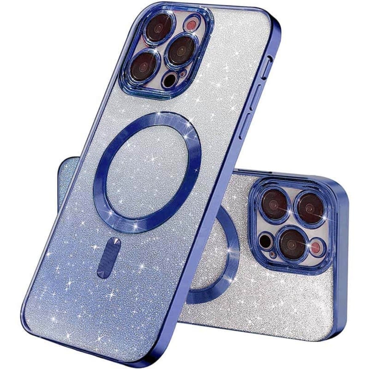 Захисний чохол-накладка Cosmic CD Shiny Magnetic для Apple iPhone 12 Pro Deep Blue (CDSHIiiP12PDeepBlue)