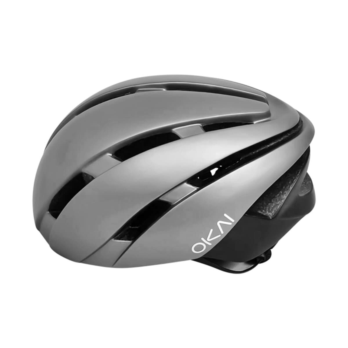 Захисний велосипедний шолом OKAI (L) 56-62см Grey (OKAIRH-LG)