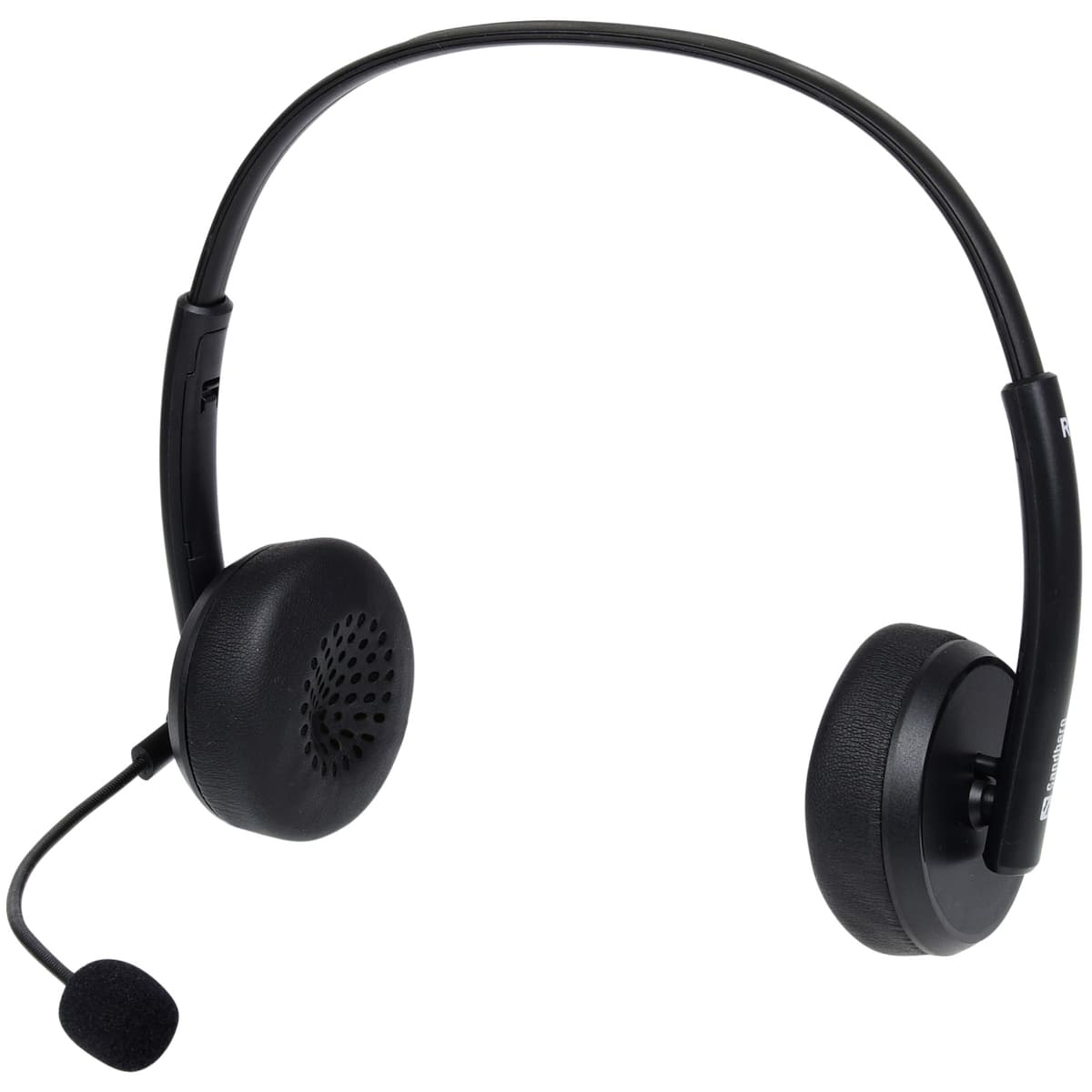 Провідні навушники з мікрофоном гарнітура Sandberg USB Office Headset Black (326-12)