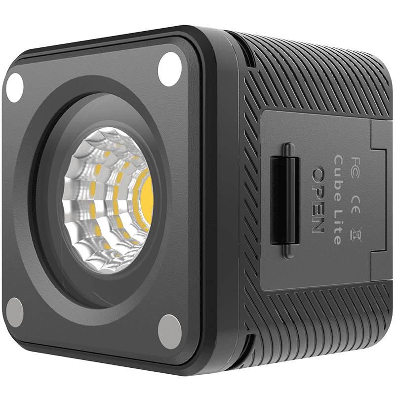 Бездротове накамерне світло відеосвітло Ulanzi Vijim L2 Waterproof Versatile LED light IP68 800mAh Black (2172)