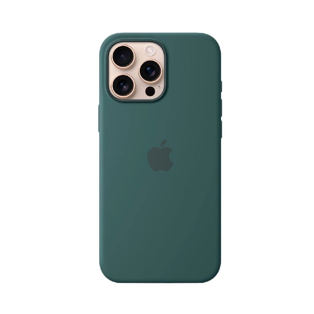 Защитный чехол-накладка Silicone Full Case AAA MagSafe IC для iPhone 16 Pro Pacific Green (Orig16PGreen)